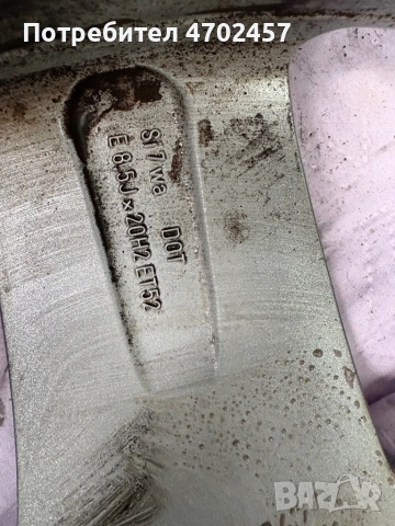 Продавам 2 бр. оригинални джанти Mercedes-Benz AMG, снимка 4 - Гуми и джанти - 53023319