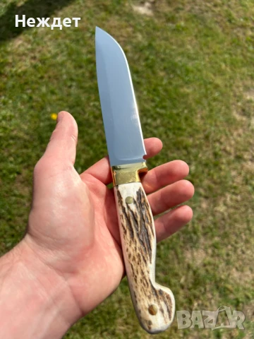 Нож от hss стомана закален на 64 hrc. 