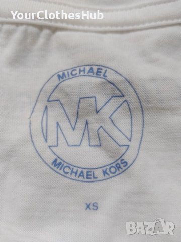 MICHAEL KORS XS size Унисекс тениска с къс ръкав Watch Hunger Stop, снимка 3 - Тениски - 53142741