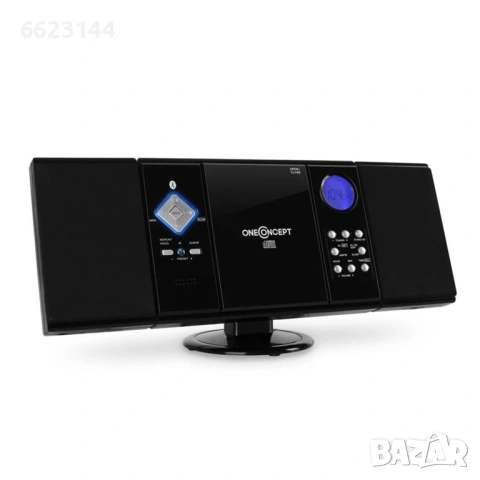 BLUETOOTH стерео система OneConcept FM USB SD AUX, снимка 4 - Друга електроника - 54192796