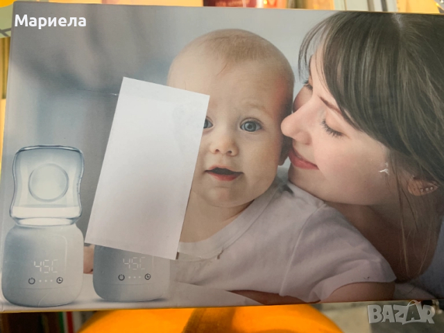 Преносим нагревател за бебешки шишета / Безжичен нагревател за бебешки храни, снимка 2 - Други - 52332470