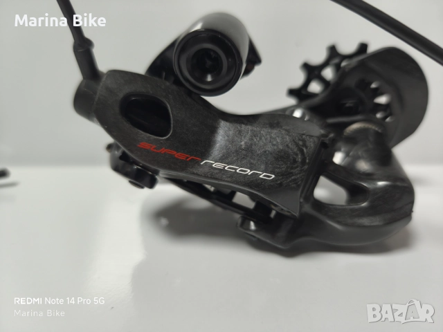 НОВ електронен шосеен монтаж Campagnolo Super Record EPS 2x12 Rim , снимка 2 - Части за велосипеди - 52204614
