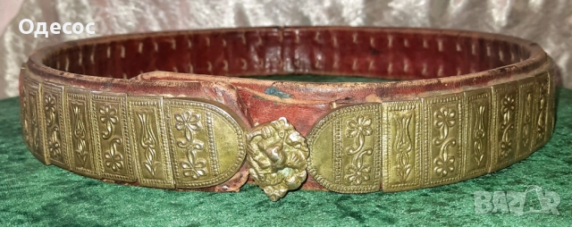 Автентични сребърни пафти с колан, снимка 3 - Антикварни и старинни предмети - 52066798