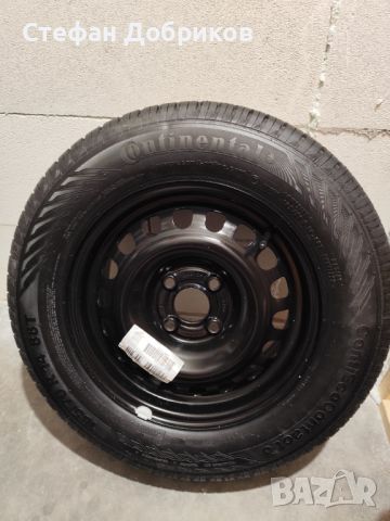 Лятна гума Continental  185/70 R14 с джанта за Opel Corsa D, снимка 1 - Гуми и джанти - 45159522