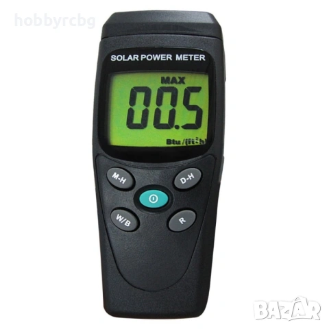 Уред за измерване на слънчева енергия и радиация