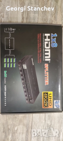 HDM splitter 1x8 UHD 4Kx2K