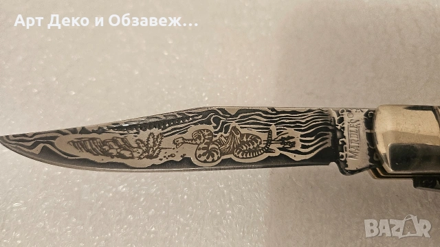 Джобен красив нож, снимка 6 - Ножове - 53992501