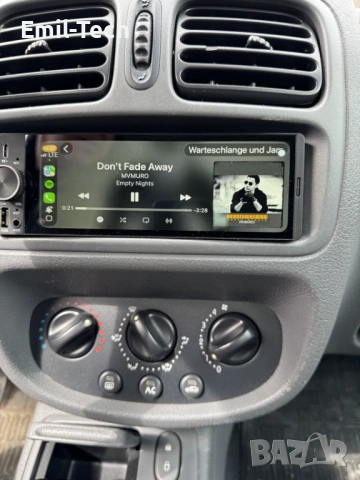 1 DIN CarPlay радио 6.36" + камера + подарък 12V чаша за кола, снимка 7 - Аксесоари и консумативи - 54229915