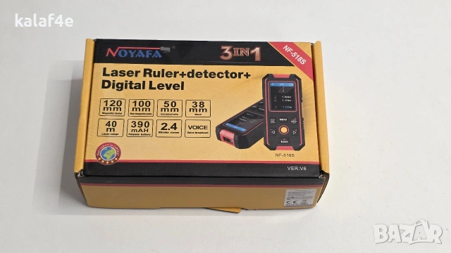 NOYAFA NF-518S детектор лазерна ролетка