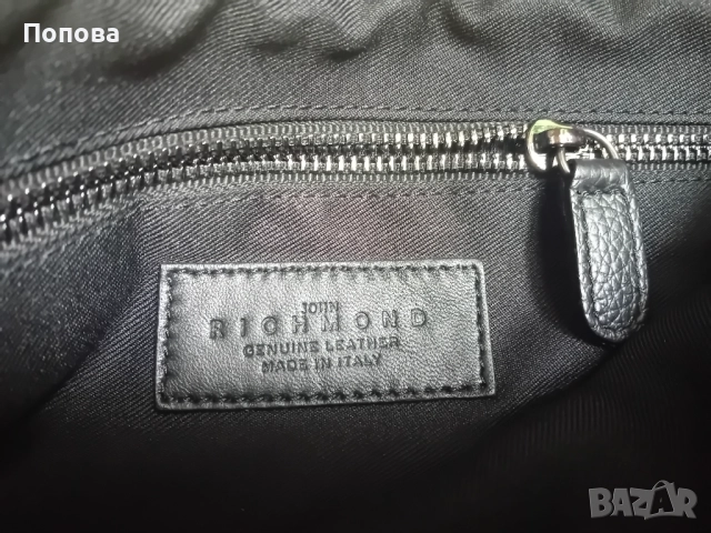 Италианска маркова чанта естествена кожа, снимка 3 - Чанти - 52139223