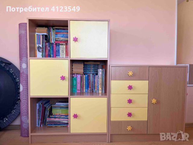Продавам обзавеждане за детска стая, комплект мебели за момиче, снимка 1 - Мебели за детската стая - 46113916