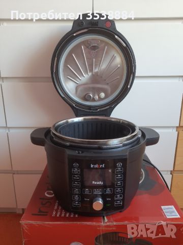 Продавам Мултикукър + Еър Фрайер Instant Pot Duo Crisp, снимка 2 - Мултикукъри - 46749780