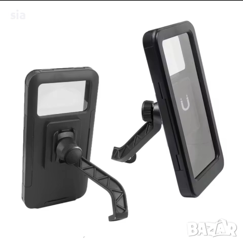 Поставка за телефон на мотор, за огледалото, стойка за телефон за скут, снимка 3 - Аксесоари за велосипеди - 45668277