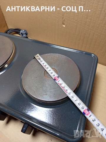 Соц Стар Електрически Двоен Котлон. , снимка 11 - Антикварни и старинни предмети - 52355991