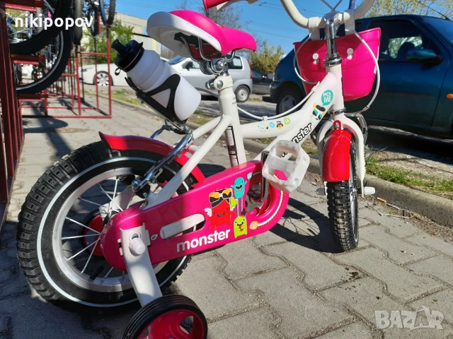 MONI Велосипед 12" 1281 розов