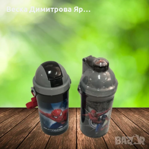 Бутилка за вода с любим анимационен герой, снимка 2 - Други - 51172262