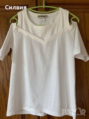 Дамска бяла блуза Fetish, снимка 1 - Тениски - 45807961