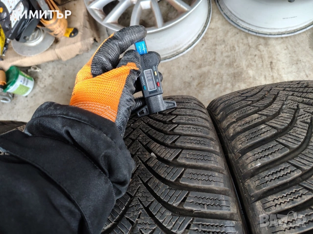 4бр.зимни гуми HANKOOK 195 50 15 DOT24 цена за брой, снимка 4 - Гуми и джанти - 54082955