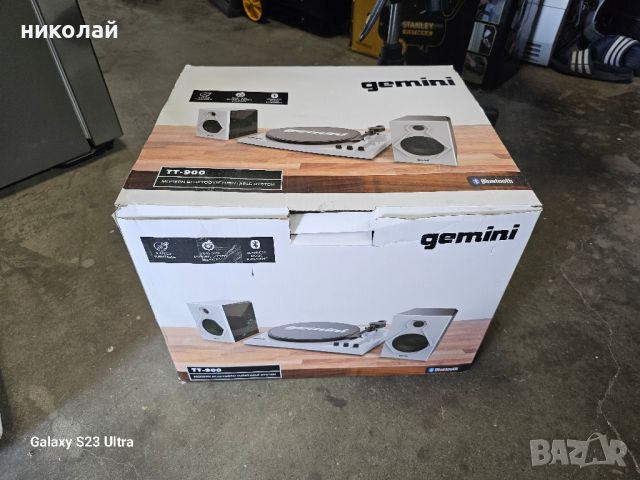 Стерео система  грамофон Gemini DJ TT-900BW

, снимка 7 - Грамофони - 46785889