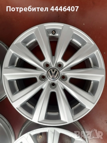 Оригинални джанти 16" 5х100 VW, снимка 5 - Гуми и джанти - 52309586