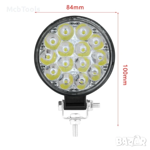 Диоден халоген 14 диода - GUN1113, снимка 2 - Аксесоари и консумативи - 51135512