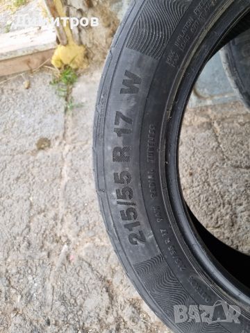 Летни гуми Continental 17 цола ,215/55R17 W, снимка 7 - Гуми и джанти - 45585025