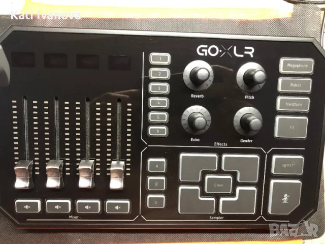 TC Helicon GoXLR 4-канален миксер, моторизирани фейдъри, звукова платка и вокални ефекти, Windows , снимка 9 - Ресийвъри, усилватели, смесителни пултове - 46921577