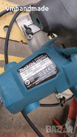 Makita HS7601 ръчен циркуляр, снимка 3 - Циркуляри - 53201148