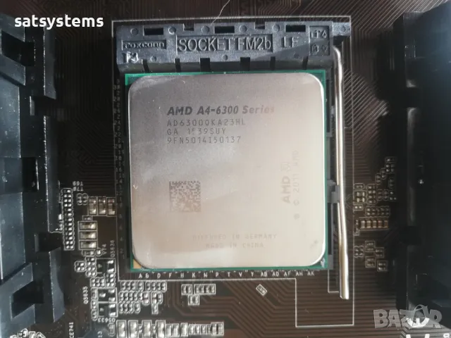 Дънна платка ASRock FM2A58M-HD+ Socket FM2+ CPU+FAN+RAM, снимка 10 - Дънни платки - 47180333