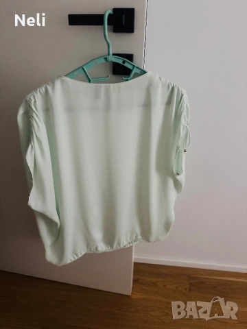 Елегантна  блуза Mango L, снимка 3 - Корсети, бюстиета, топове - 50581649