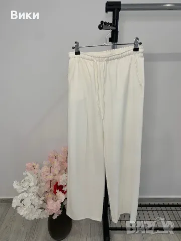Бял панталон в размер XS, подходящ и за S, снимка 2 - Панталони - 50257566