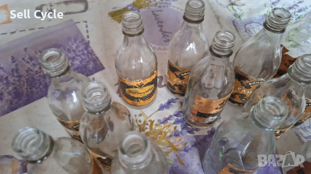 ✅СТЪКЛЕНИ ШИШЕНЦА - 100 МЛЛ. ВИНПРОМ❗, снимка 4 - Антикварни и старинни предмети - 53052284