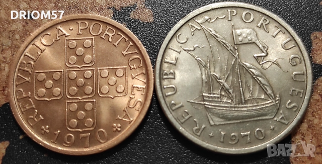 Монети Португалия - 2 бр. [1970]