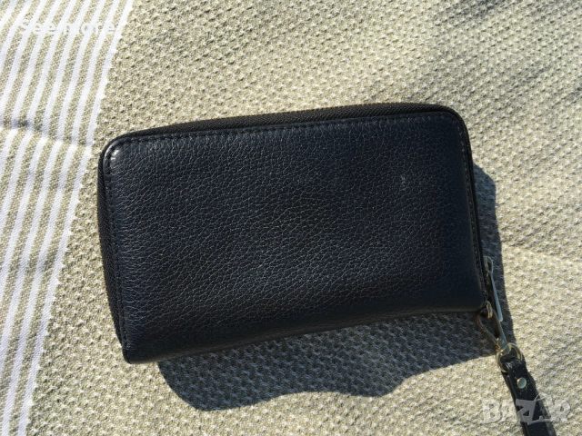 Дамски портфейл от естествена кожа  Michael Kors, снимка 7 - Портфейли, портмонета - 52073526