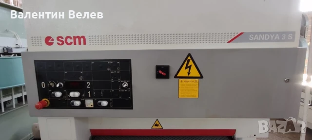 Двувалов калибровачен шлайф 950мм.-SCM,, снимка 3 - Други машини и части - 51389519