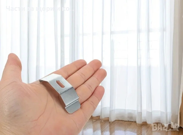 Планка за таванно окачване на вертикална щора.