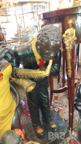 статуетки на джаз музиканти, снимка 2 - Декорация за дома - 53874418