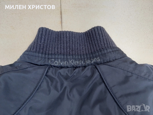 CALVIN KLEIN JEANS-100% Оригинално пухено яке-размер L, снимка 5 - Якета - 51945102