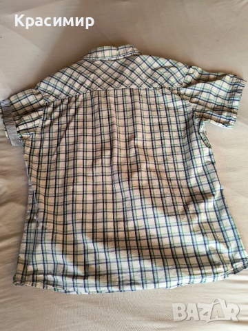 Риза с къс ръкав, снимка 3 - Ризи - 51468242