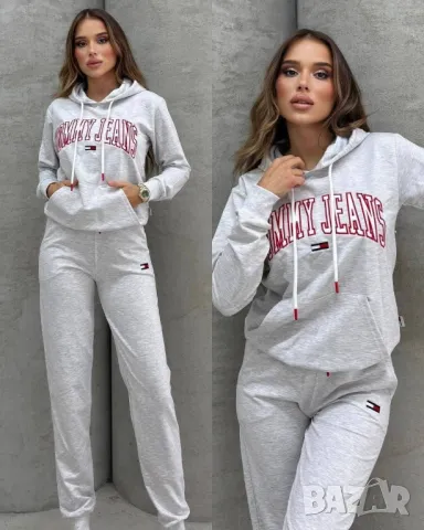 висококачествени дамски памучни екипи GUESS hugo boss tommy hilfiger , снимка 5 - Спортни екипи - 49452783