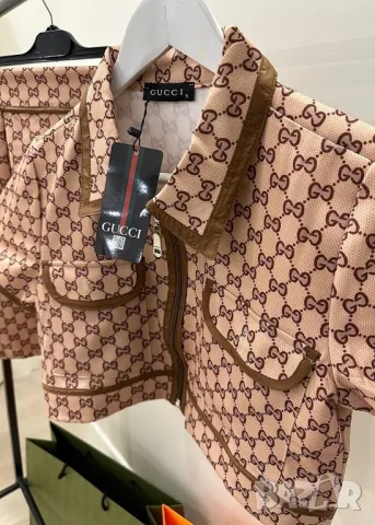 дамски комплекти риза и пола gucci , снимка 4 - Комплекти - 48918856