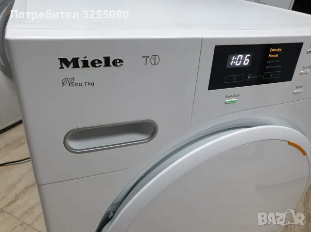 Miele Сушилня с термопомпа Миеле 12м Гаранция, снимка 1 - Сушилни - 48171926