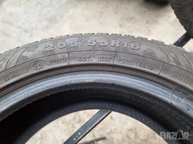 2бр зимни гуми 205/55/16 Dunlop L01420 , снимка 4 - Гуми и джанти - 47037161