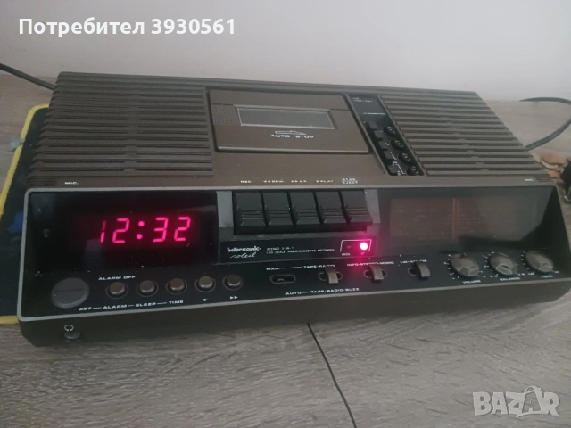 Радиокасетофон интерсоник, снимка 3 - Радиокасетофони, транзистори - 53708782