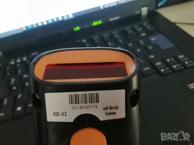 RADALL RD-S1 USB КАБЕЛЕН РЪЧЕН БАРКОД СКЕНЕР БАРКОД ЧЕТЕЦ, снимка 5 - Друго търговско оборудване - 45925284