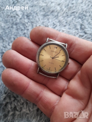 Часовник Seiko Quartz Japan Movt, снимка 2 - Антикварни и старинни предмети - 54113869