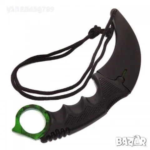 Нож карамбит - Цветен, снимка 2 - Ножове - 50677355