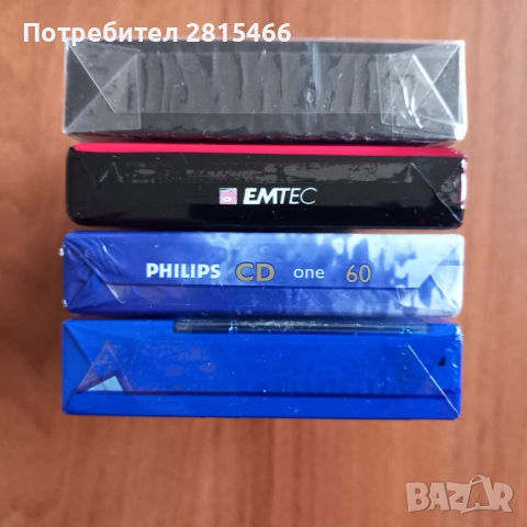 Лот  4 броя аудио касети НОВИ, снимка 4 - Аудио касети - 47909388