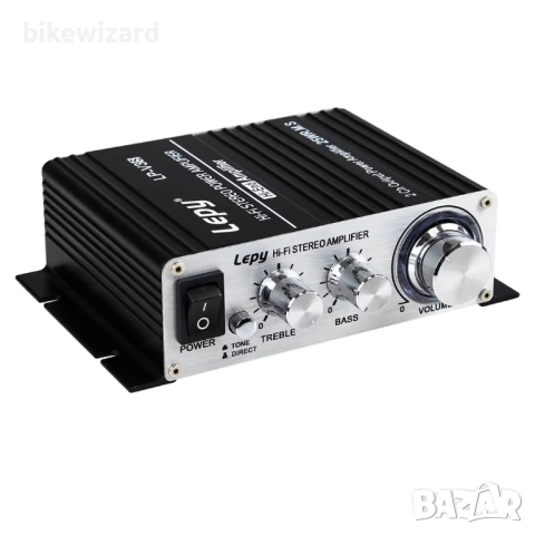 Lepy LP-V3s Малък HiFi усилвател за кола, компютър, дом DC12V НОВ, снимка 1