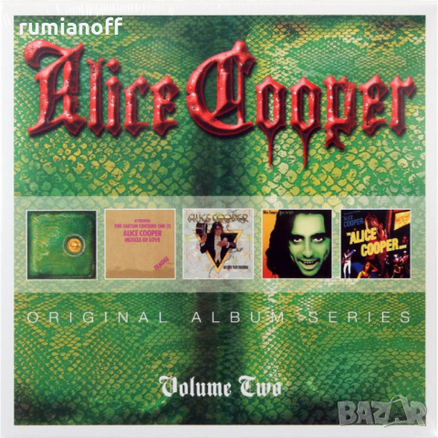 Alice Cooper – Original Album Series (Volume Two) / 5CD Box Set, снимка 1 - CD дискове - 45072006